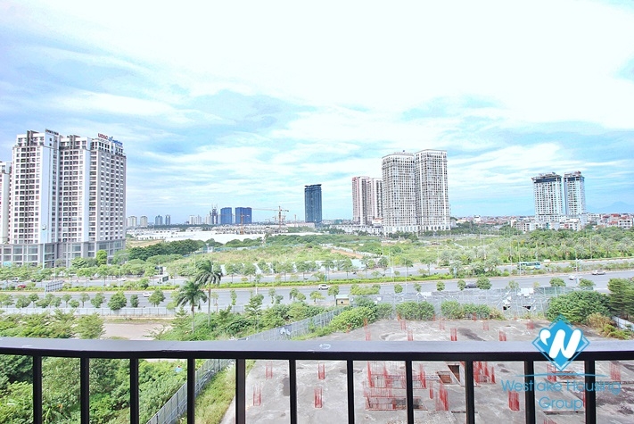 Duplex one bedroom apartment for rent in Pentstudio Tower, Tay Ho area 